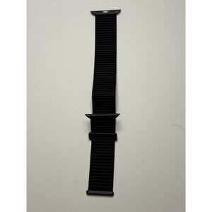 Apple OHOTLOVE‎ Black Nylon Sport Loop Watch Band 38mm Adjustable